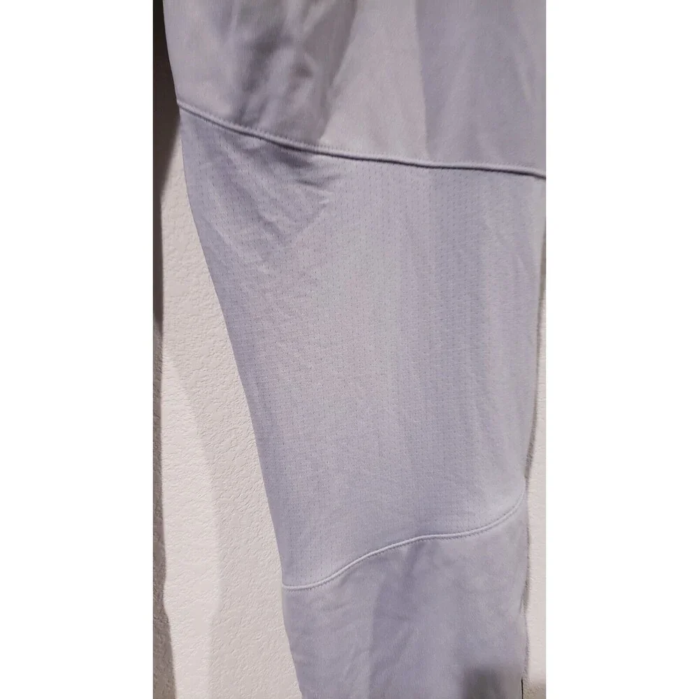 NIKE LongBall Grey Piped Long Hemmed Baseball Softball Pants Mens Size XL